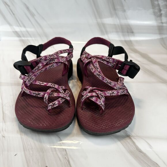 Chaco ZX2 Ecotread Dagger Pink Athletic Strappy Sandal Women's Sz 7 - Picture 2 of 11